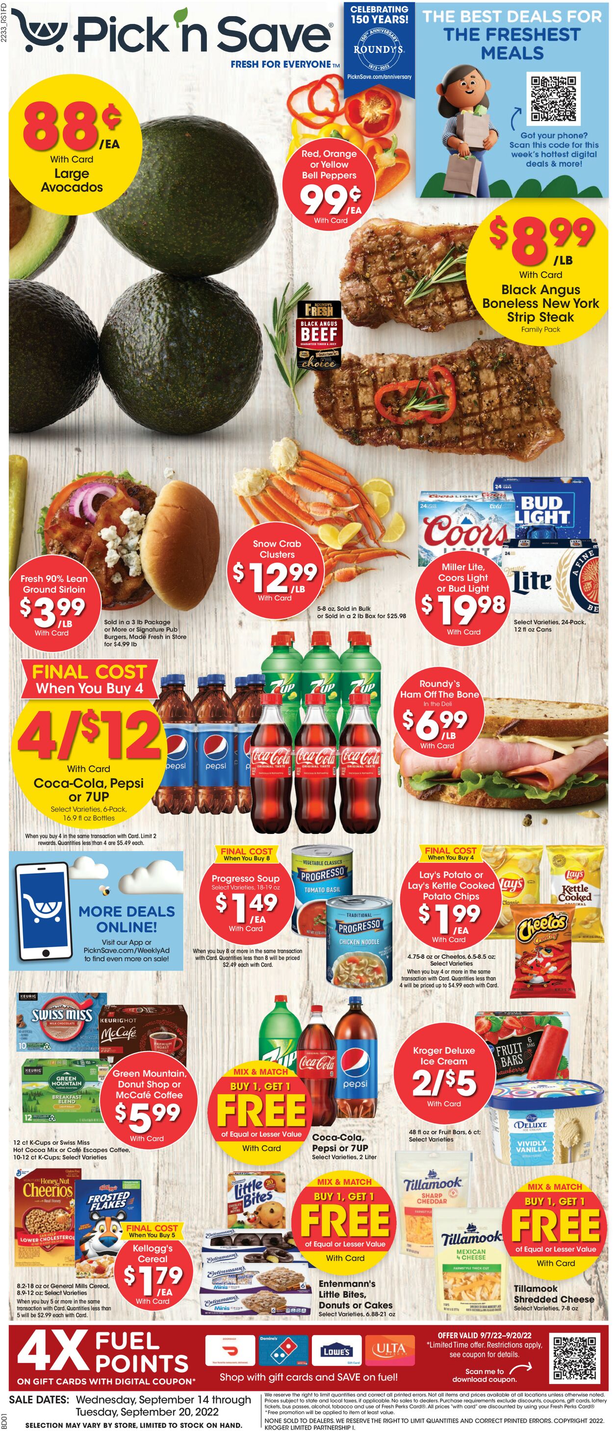 Catalogue Pick ‘n Save from 09/14/2022