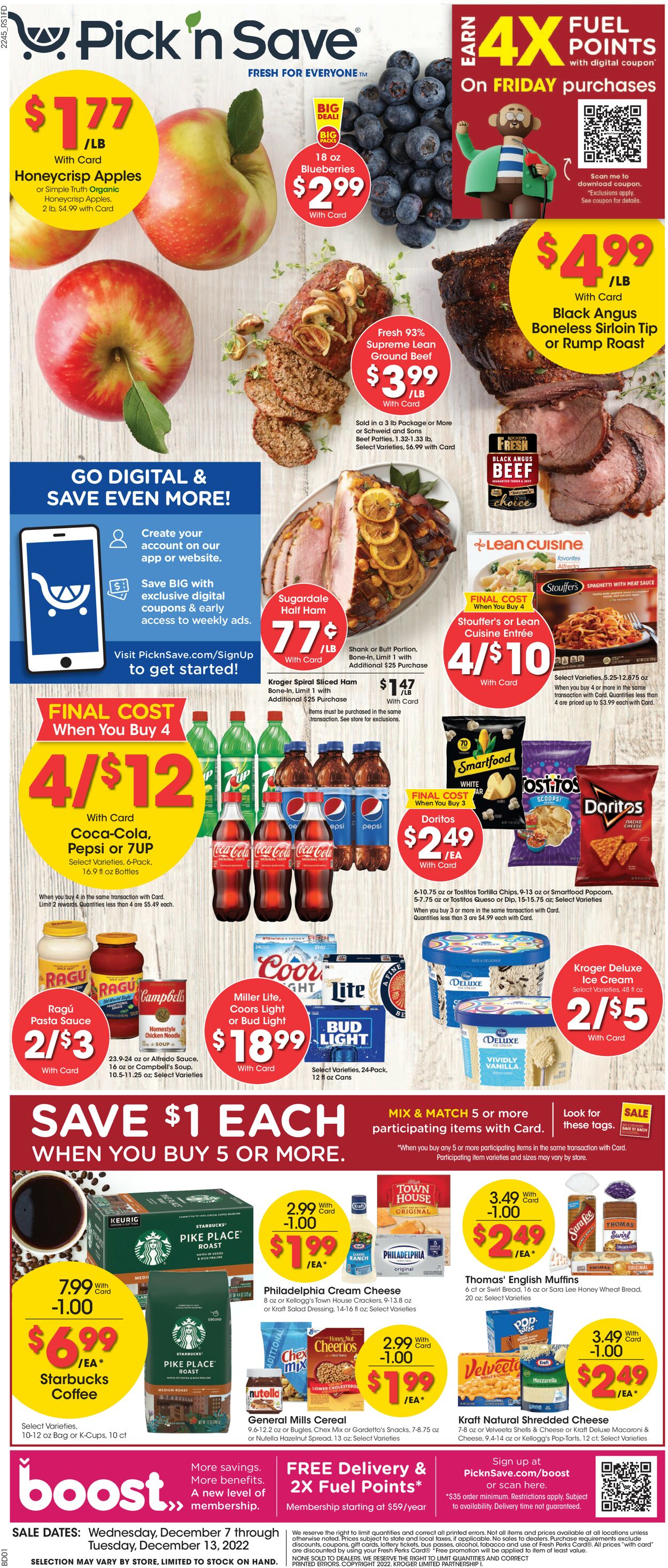 Catalogue Pick ‘n Save from 12/07/2022