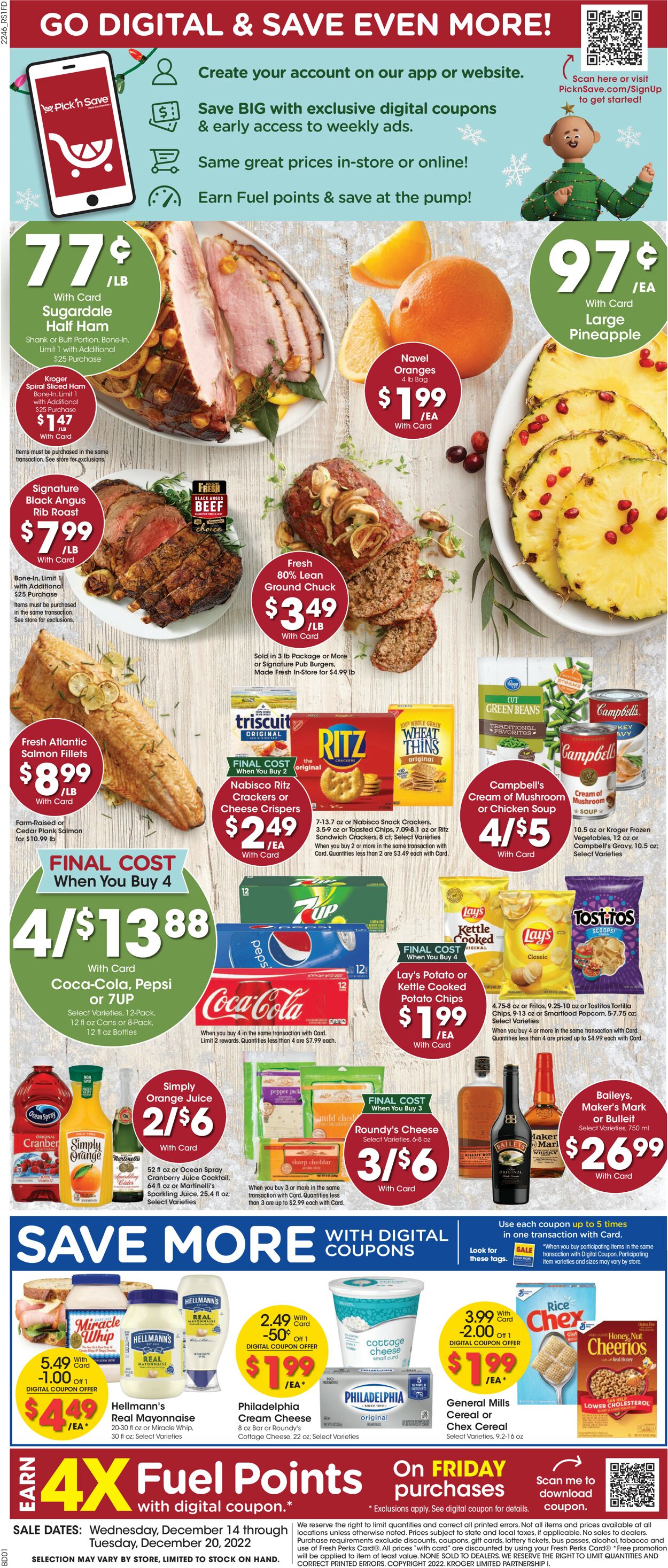 Catalogue Pick ‘n Save from 12/14/2022