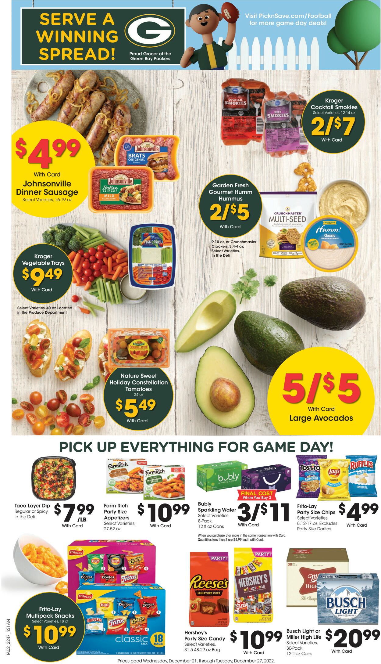 Catalogue Pick ‘n Save from 12/21/2022