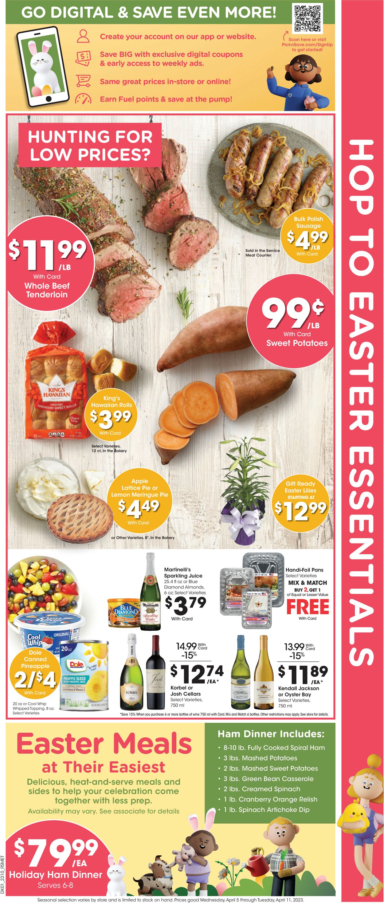 Catalogue Pick ‘n Save from 04/05/2023