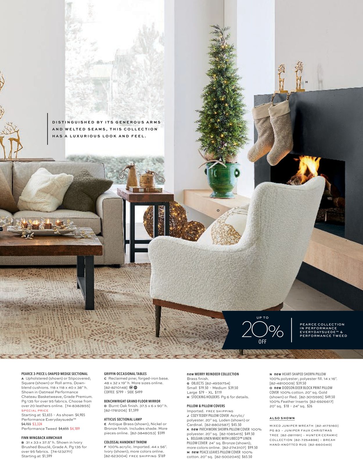 Catalogue Pottery Barn - Early Holiday Ad 2019 from 11/12/2019