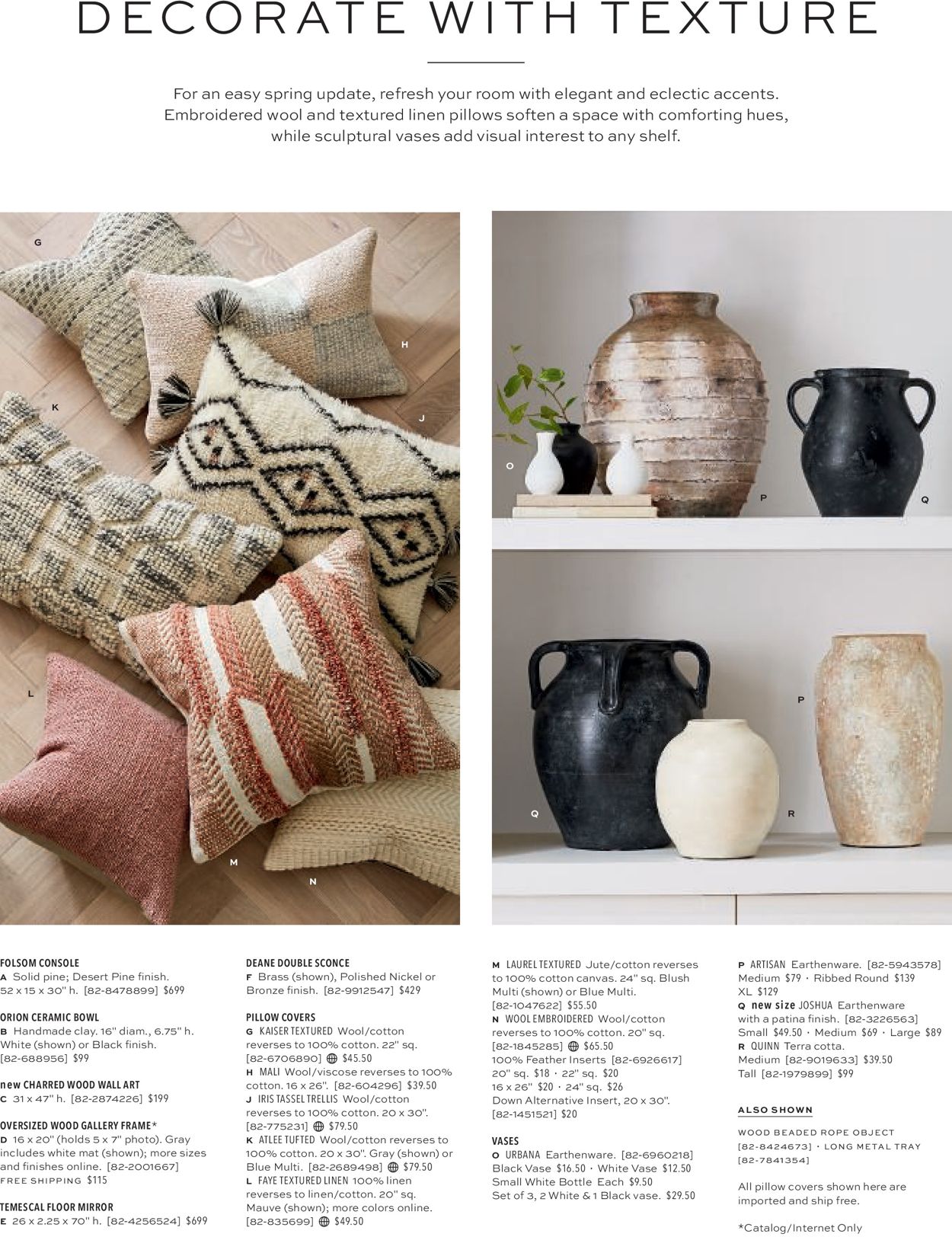 Catalogue Pottery Barn from 02/12/2020