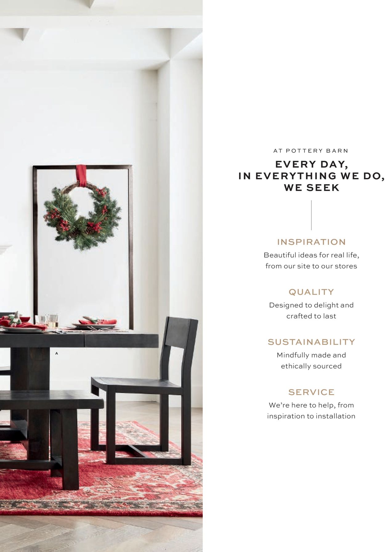 Catalogue Pottery Barn Holiday 2020 from 11/07/2020