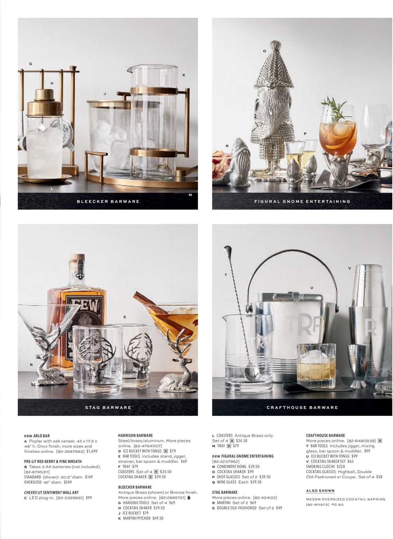 Catalogue Pottery Barn Holiday 2020 from 11/07/2020