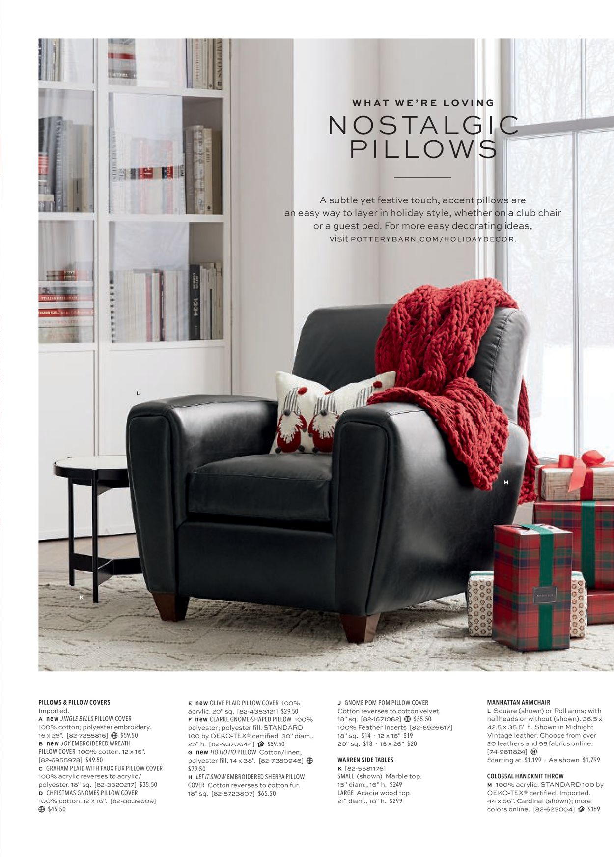 Catalogue Pottery Barn Holiday 2020 from 11/07/2020