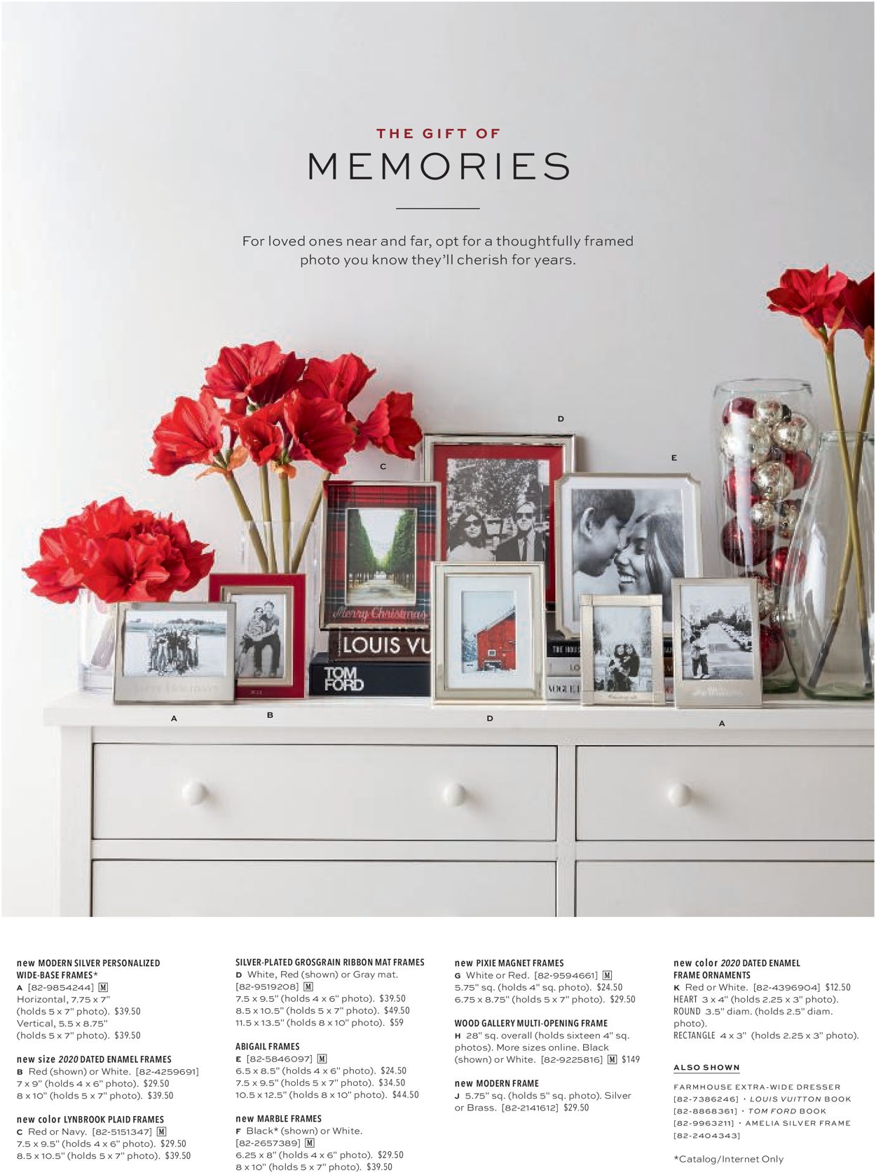 Catalogue Pottery Barn Holiday 2020 from 11/07/2020