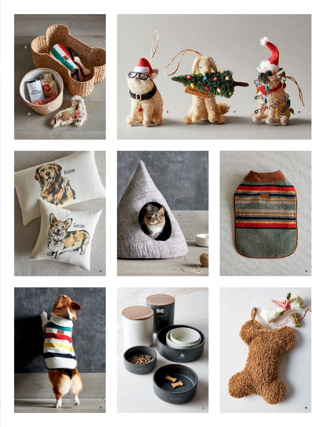 Catalogue Pottery Barn Holiday 2020 from 11/07/2020