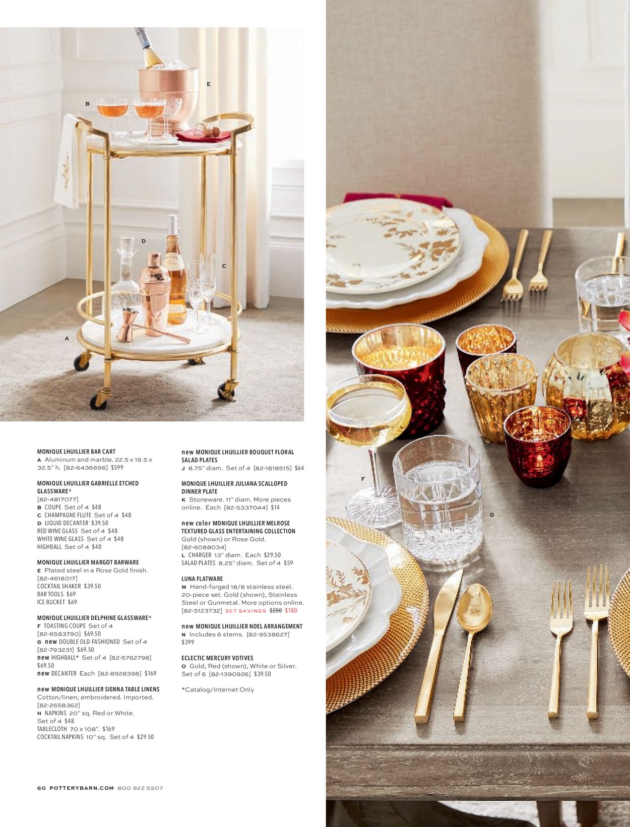 Catalogue Pottery Barn Holiday 2020 from 11/07/2020