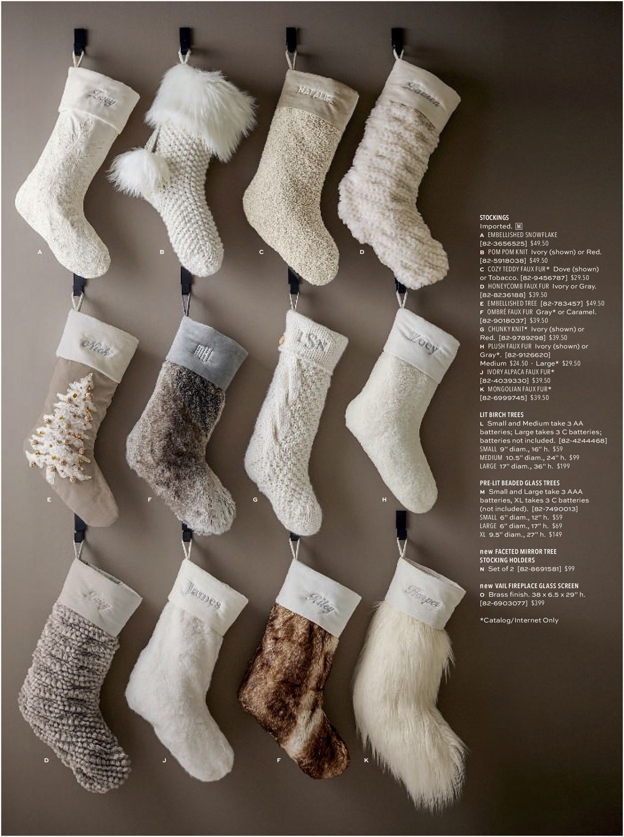 Catalogue Pottery Barn Holiday 2020 from 11/07/2020