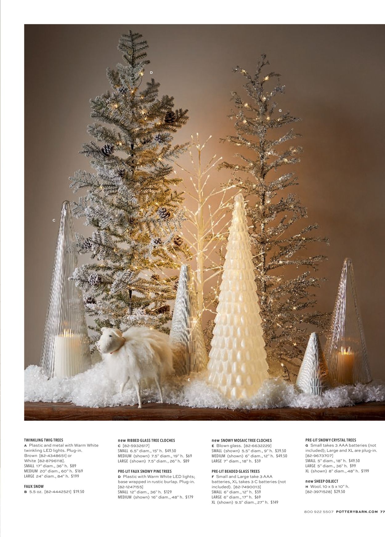 Catalogue Pottery Barn Holiday 2020 from 11/07/2020