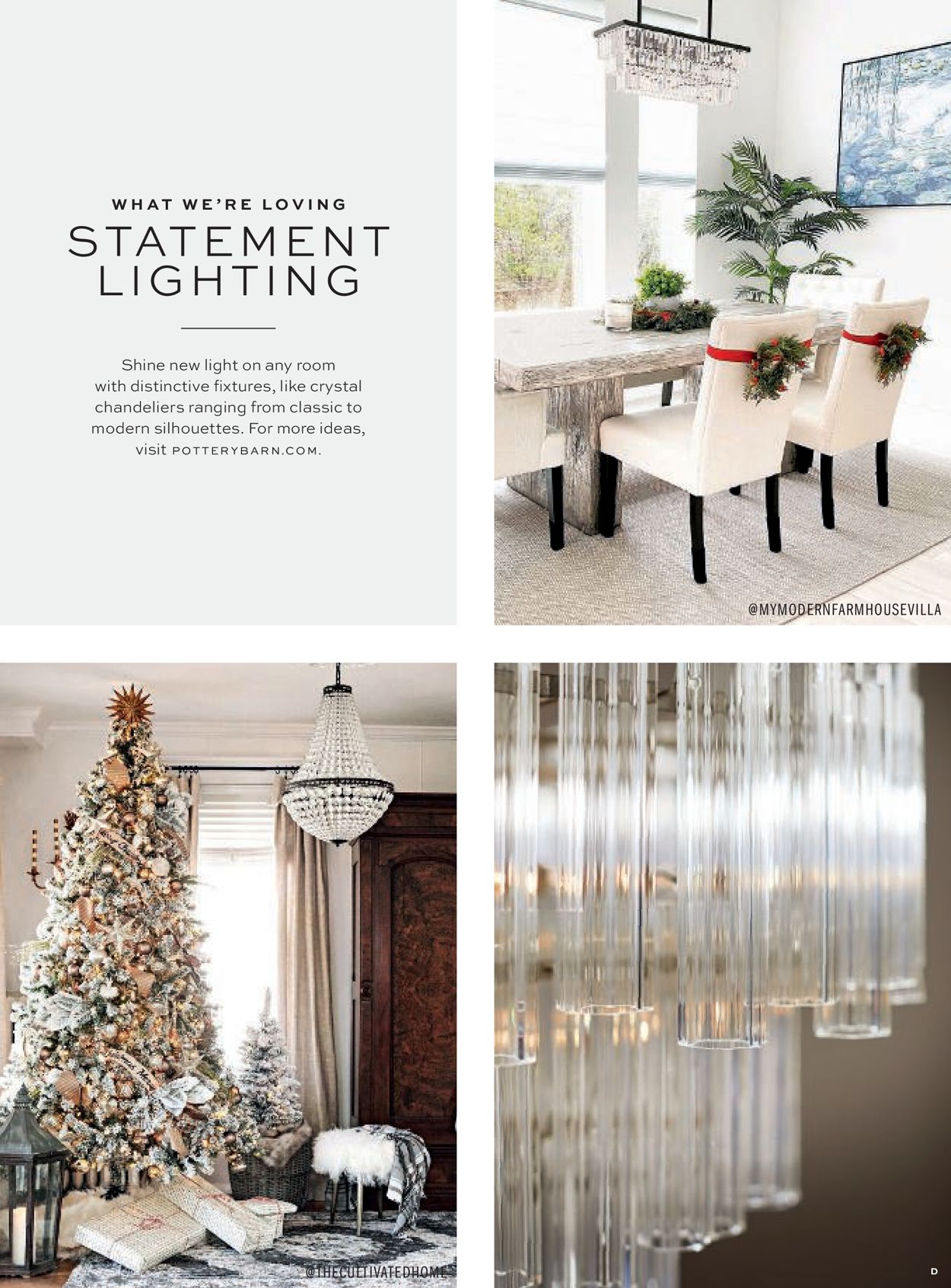 Catalogue Pottery Barn Holiday 2020 from 11/07/2020