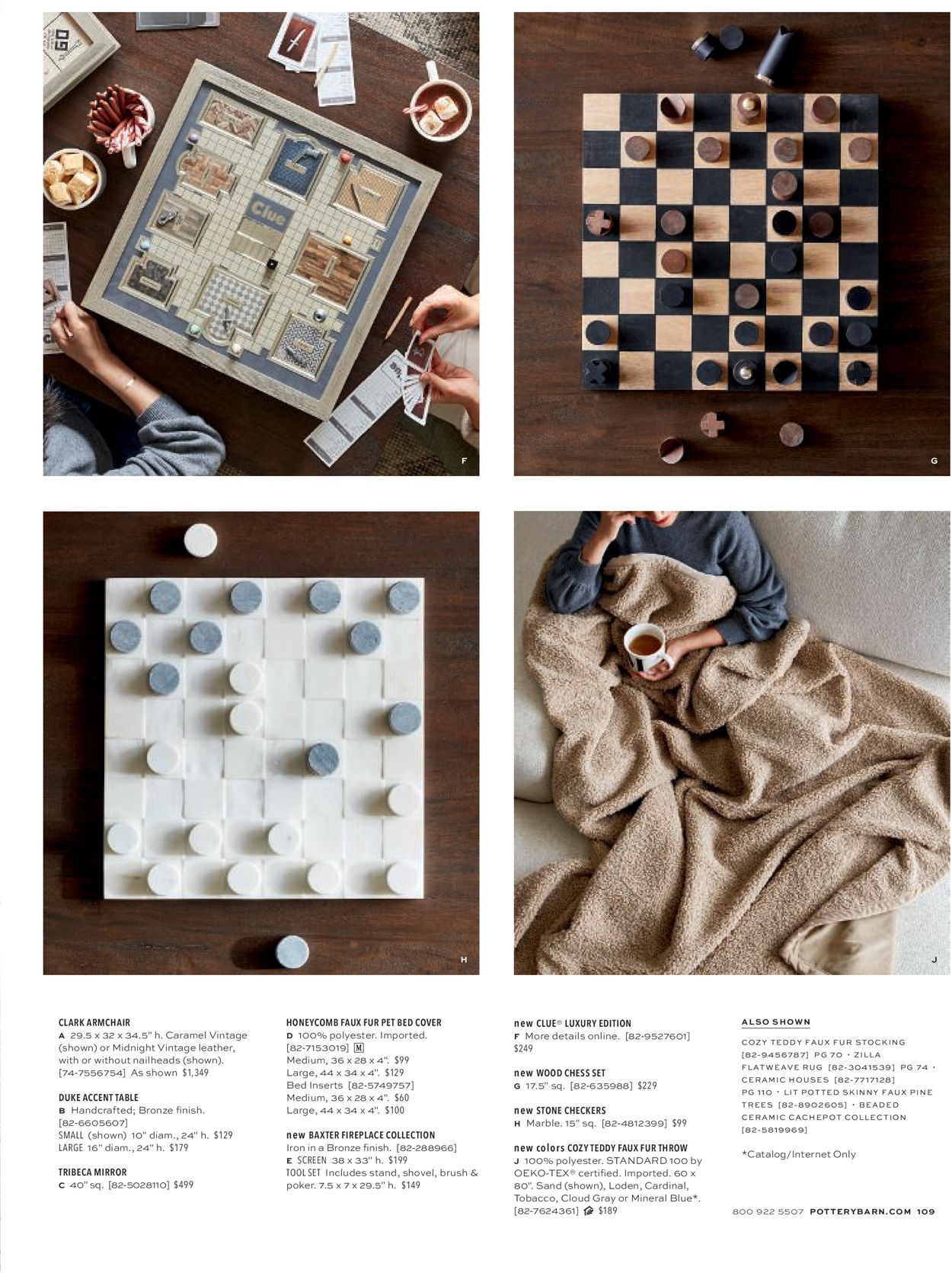 Catalogue Pottery Barn Holiday 2020 from 11/07/2020