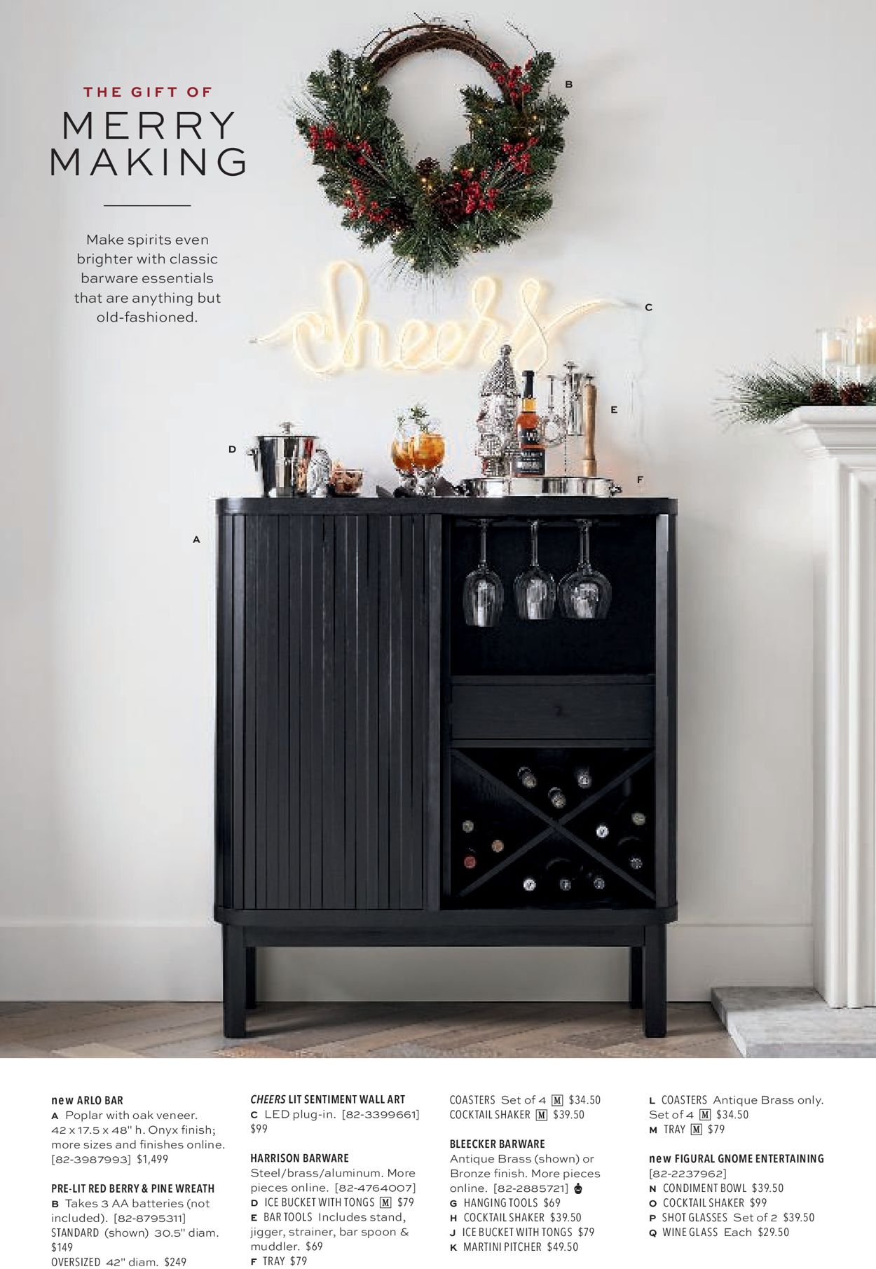 Catalogue Pottery Barn Holiday 2020 from 11/26/2020