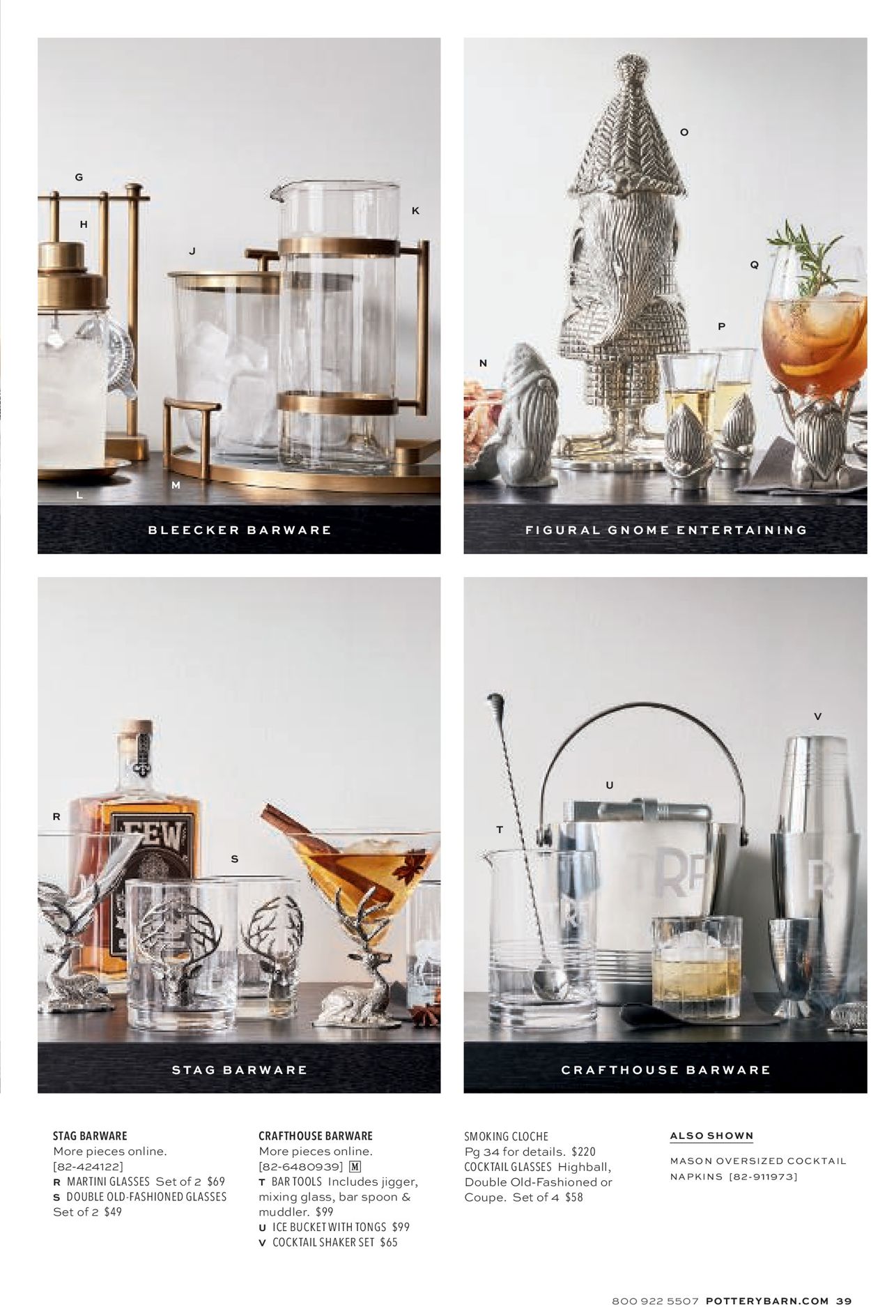 Catalogue Pottery Barn Holiday 2020 from 11/26/2020