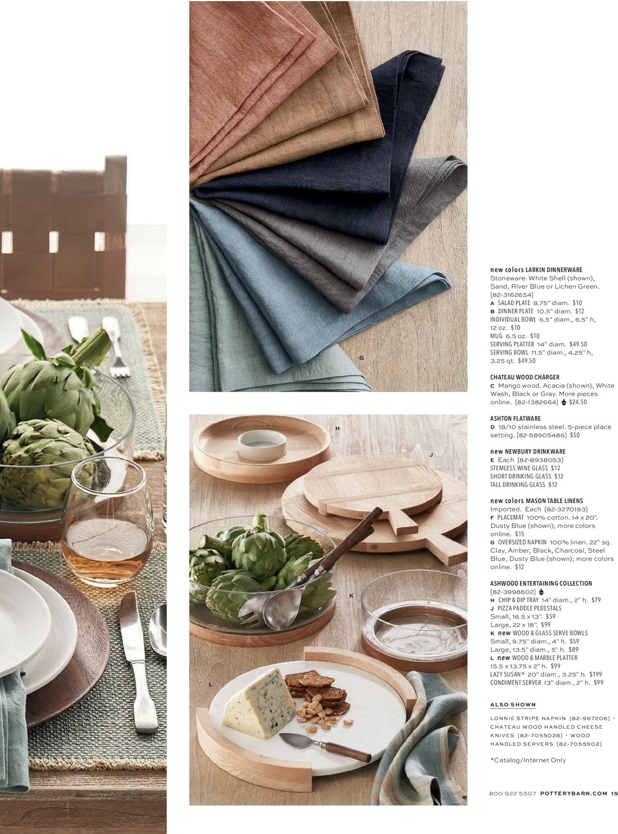 Catalogue Pottery Barn from 07/23/2021