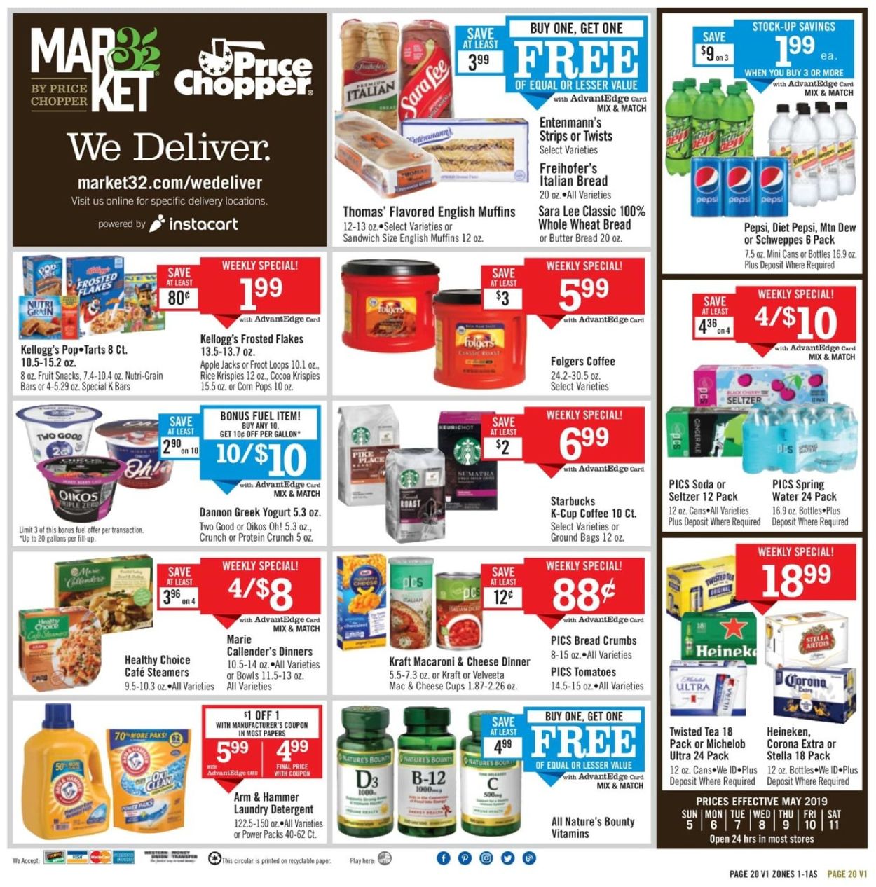 Catalogue Price Chopper from 05/05/2019