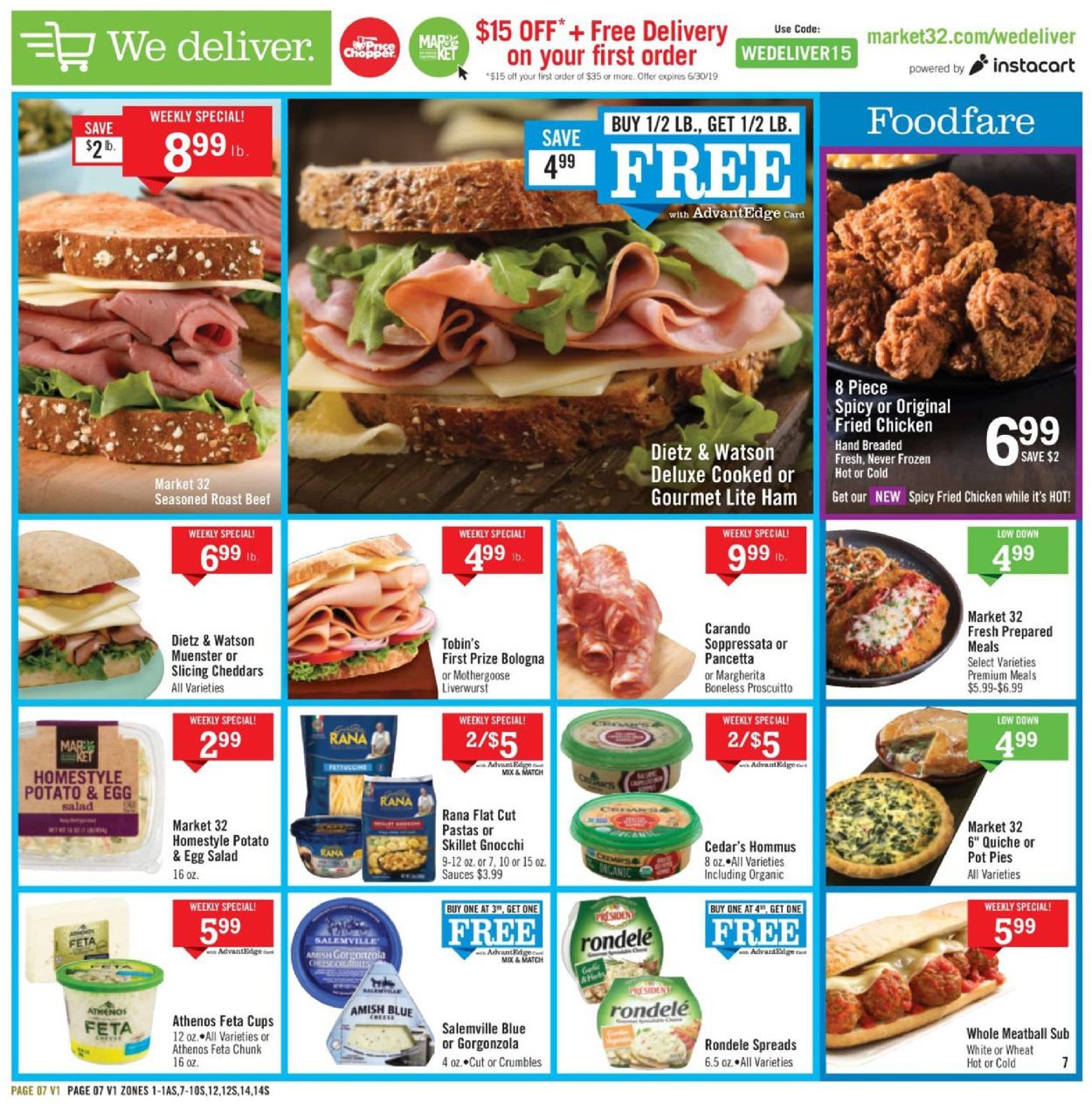 Catalogue Price Chopper from 06/16/2019