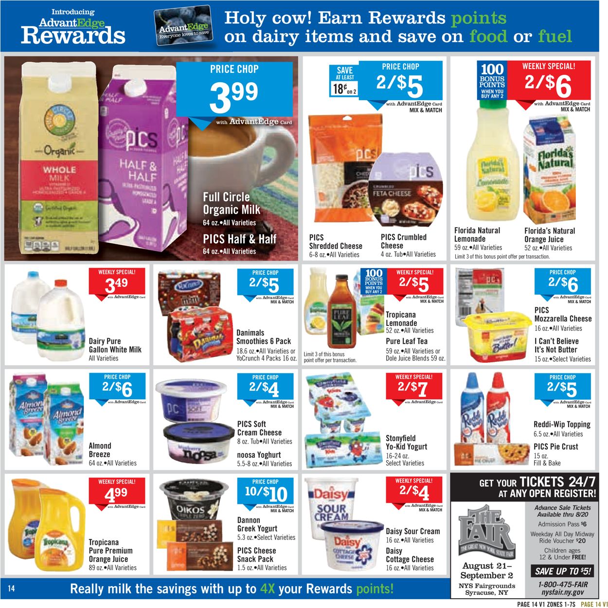 Catalogue Price Chopper from 07/28/2019