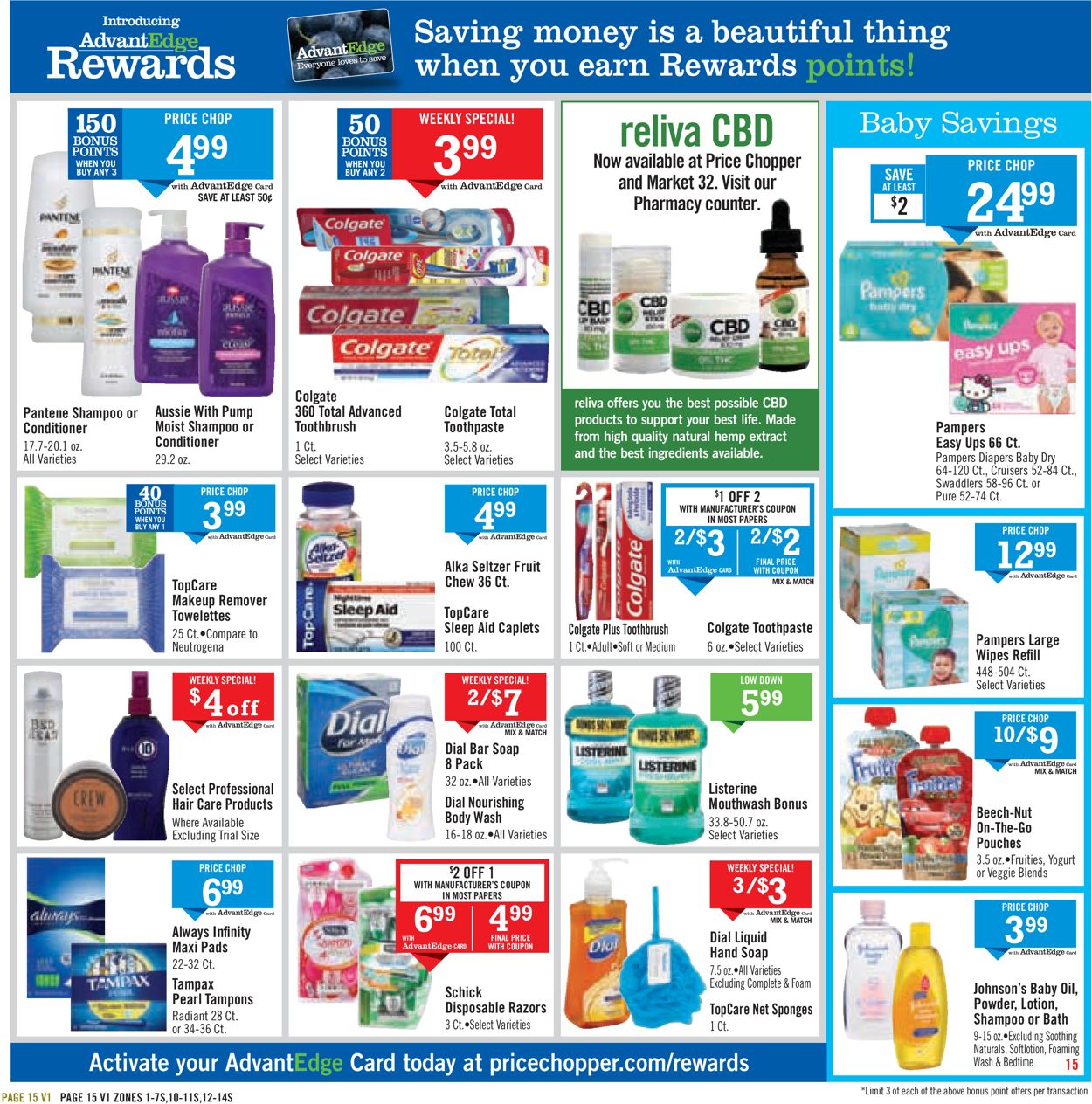 Catalogue Price Chopper from 08/18/2019