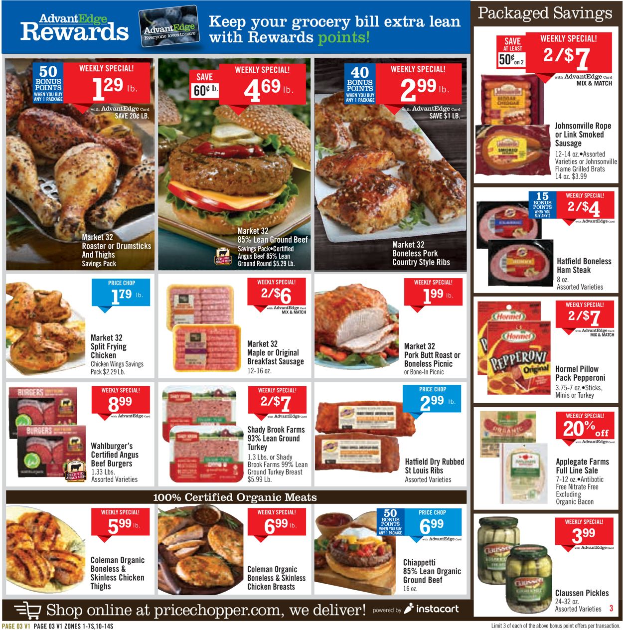 Catalogue Price Chopper from 09/01/2019
