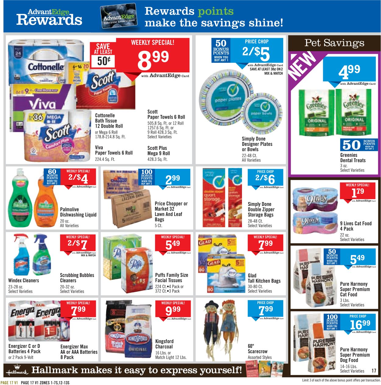 Catalogue Price Chopper from 09/15/2019