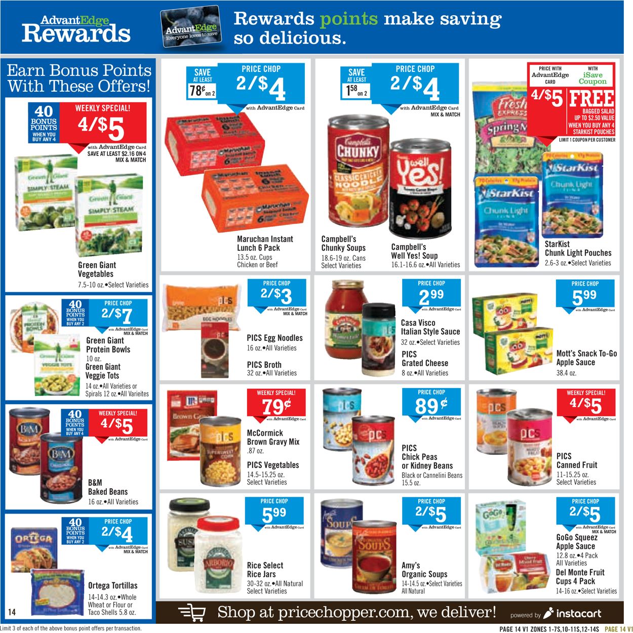 Catalogue Price Chopper from 09/22/2019