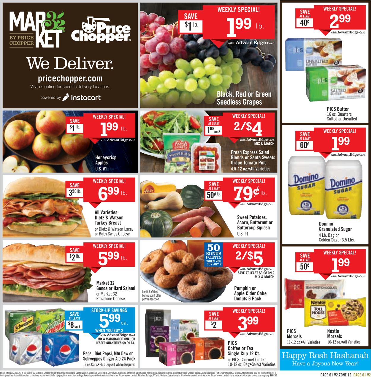 Catalogue Price Chopper from 09/29/2019
