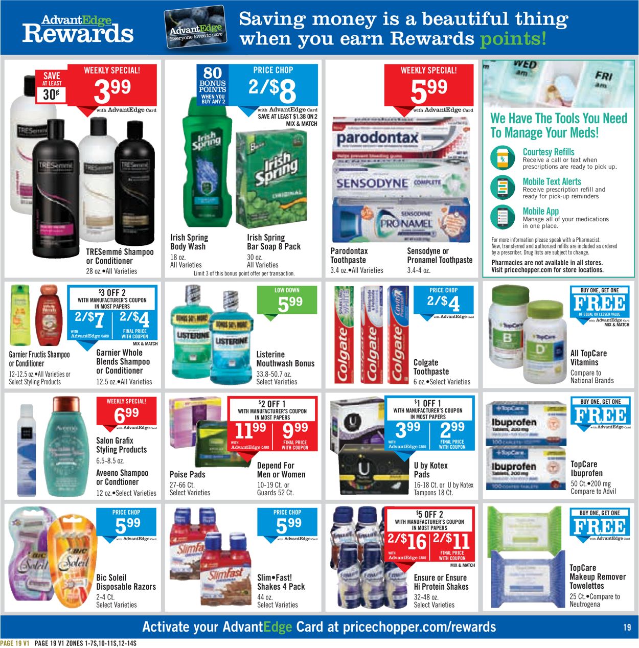 Catalogue Price Chopper from 09/29/2019