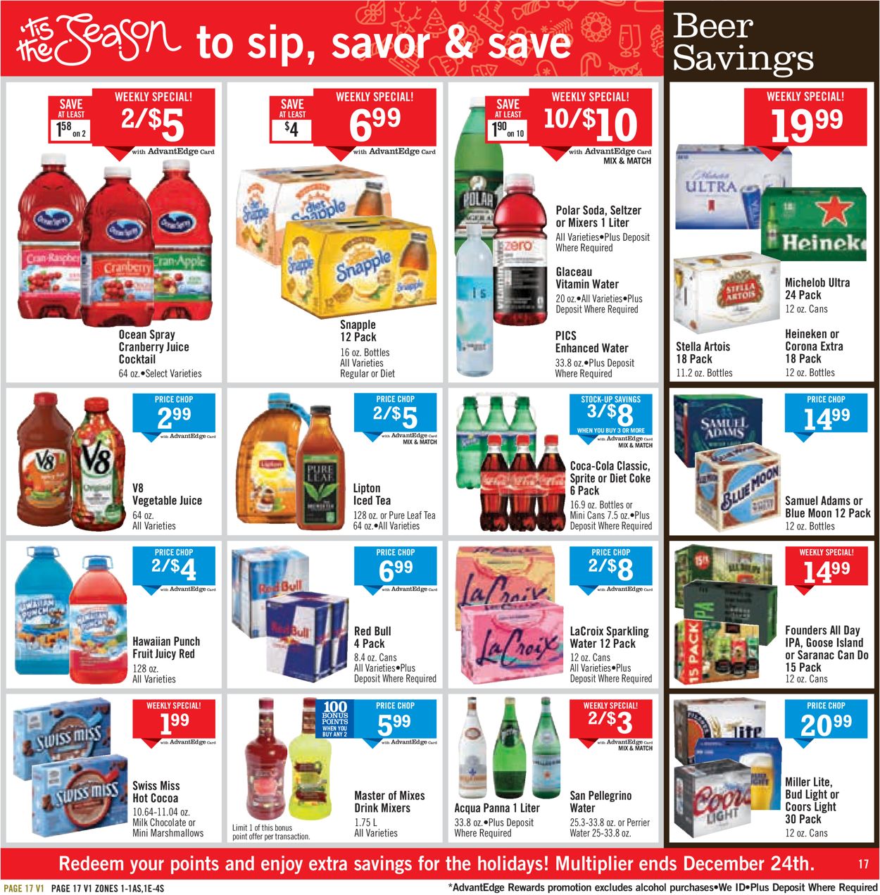 Catalogue Price Chopper - Holiday Ad 2019 from 12/15/2019
