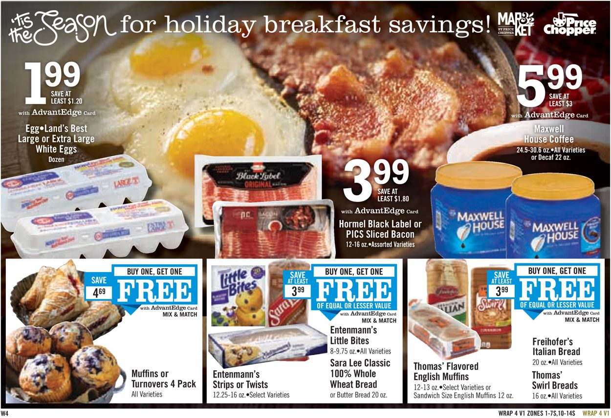 Catalogue Price Chopper - Holiday Ad 2019 from 12/22/2019