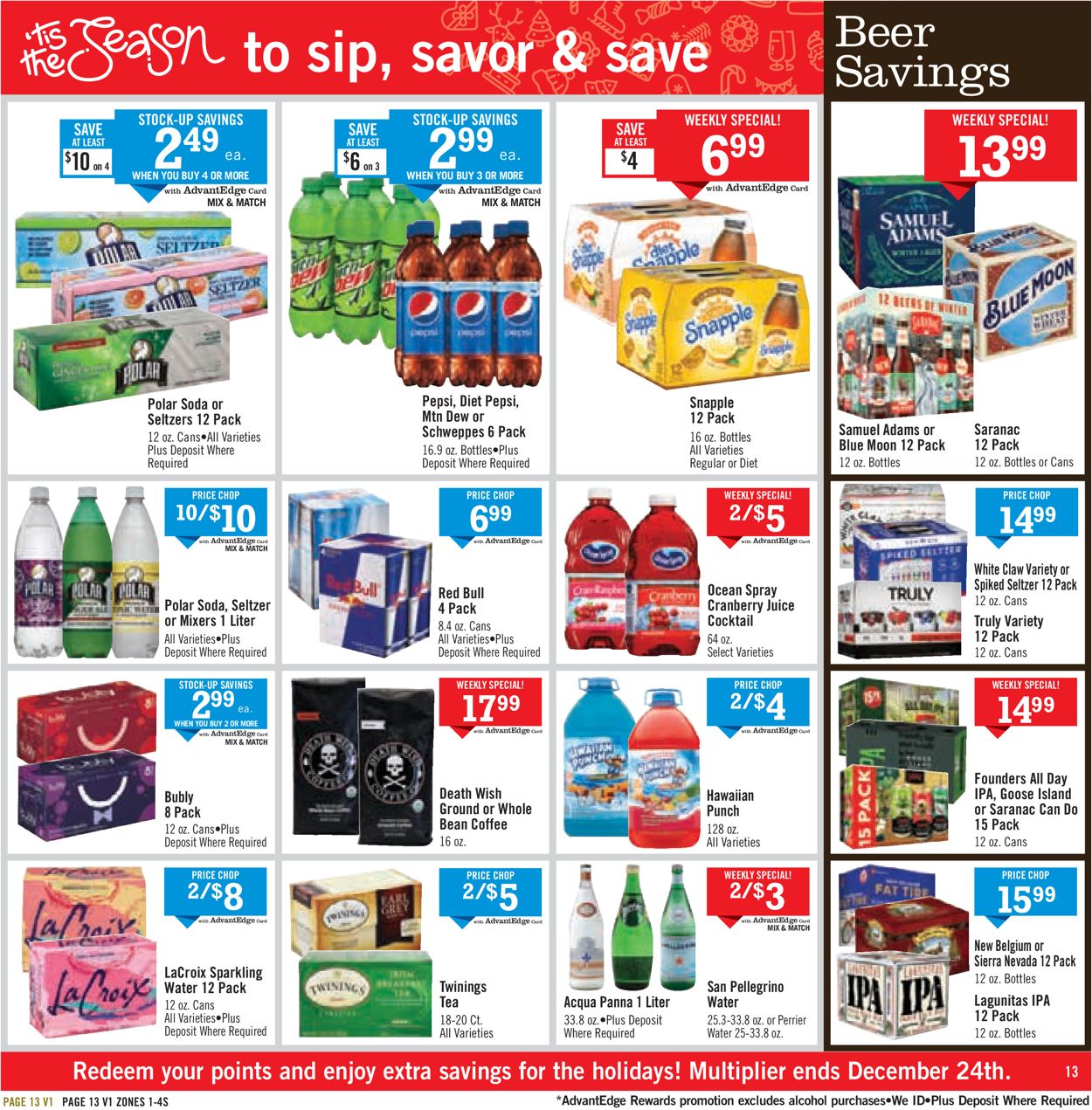 Catalogue Price Chopper - Holiday Ad 2019 from 12/22/2019