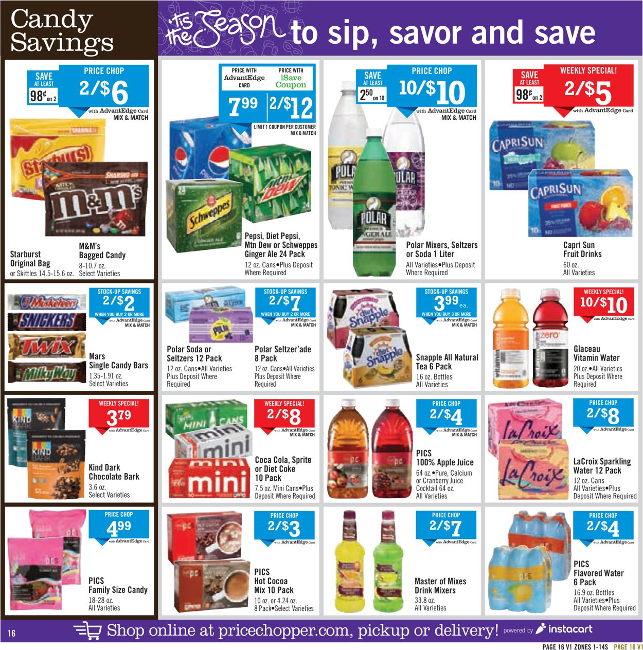 Catalogue Price Chopper from 12/29/2019