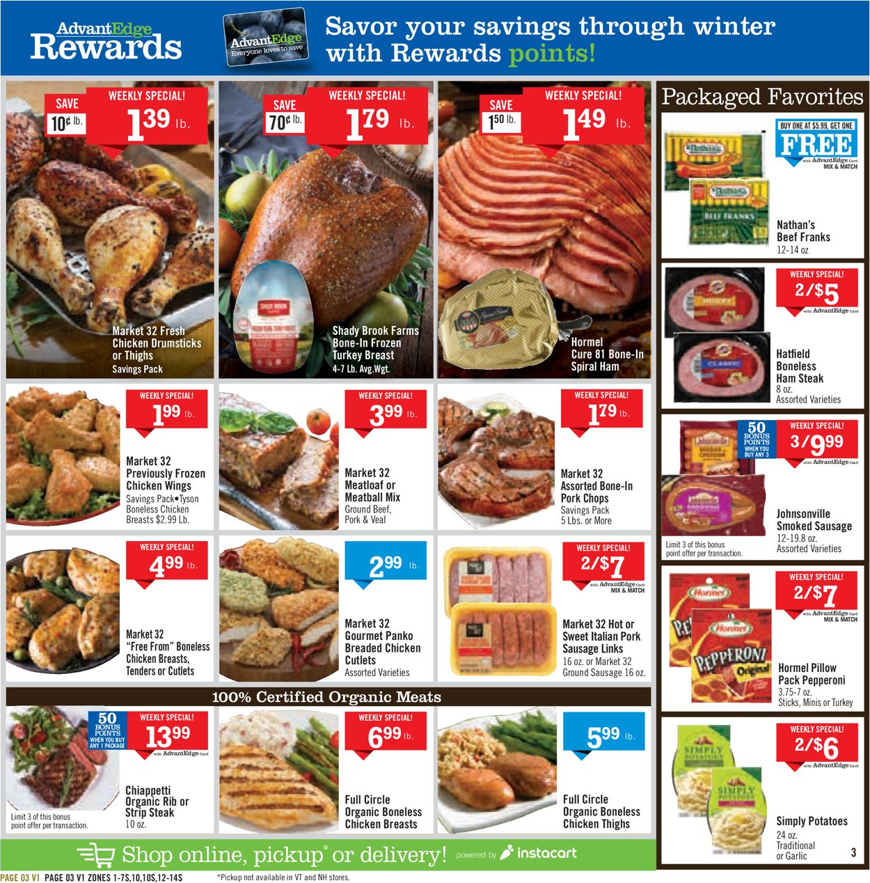 Catalogue Price Chopper from 01/19/2020