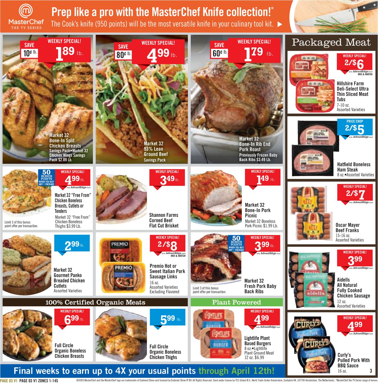 Catalogue Price Chopper from 03/29/2020