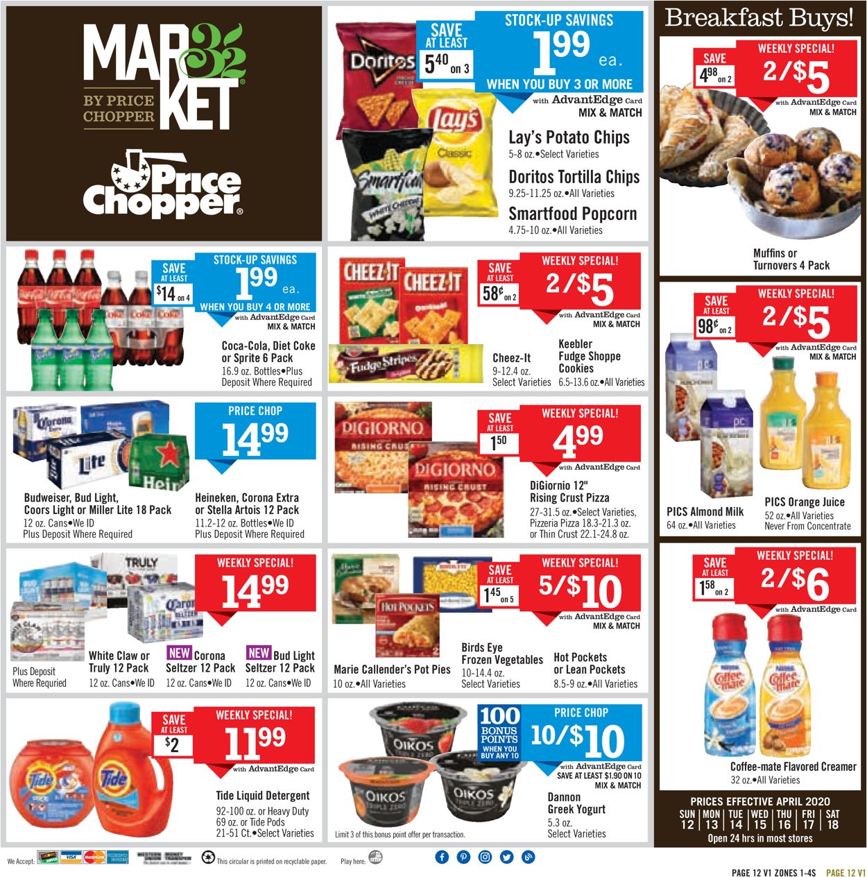 Catalogue Price Chopper from 04/12/2020
