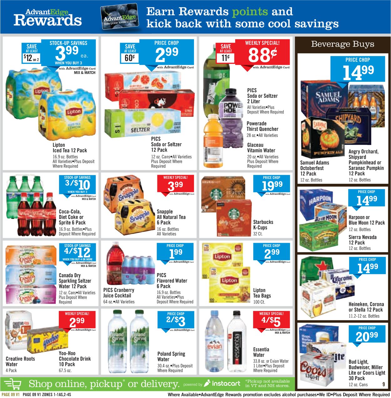 Catalogue Price Chopper from 09/27/2020