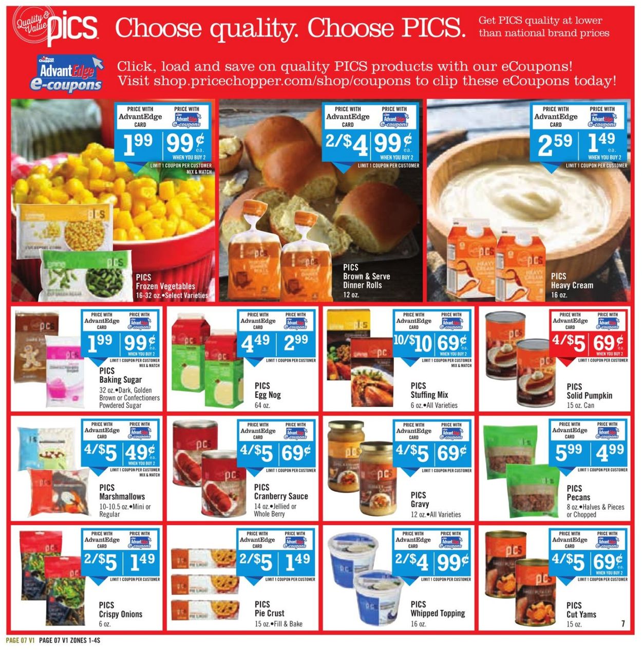 Catalogue Price Chopper from 11/15/2020
