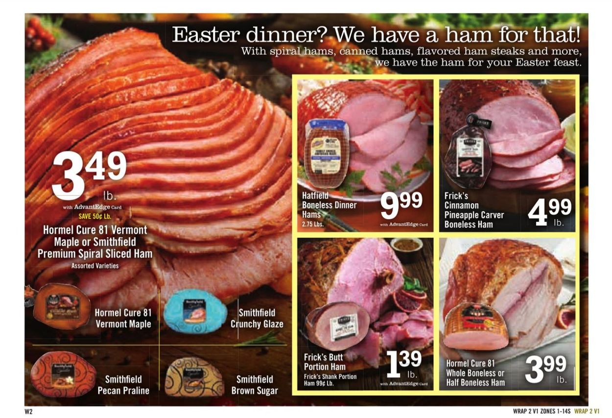 Catalogue Price Chopper - Easter 2021 from 03/28/2021