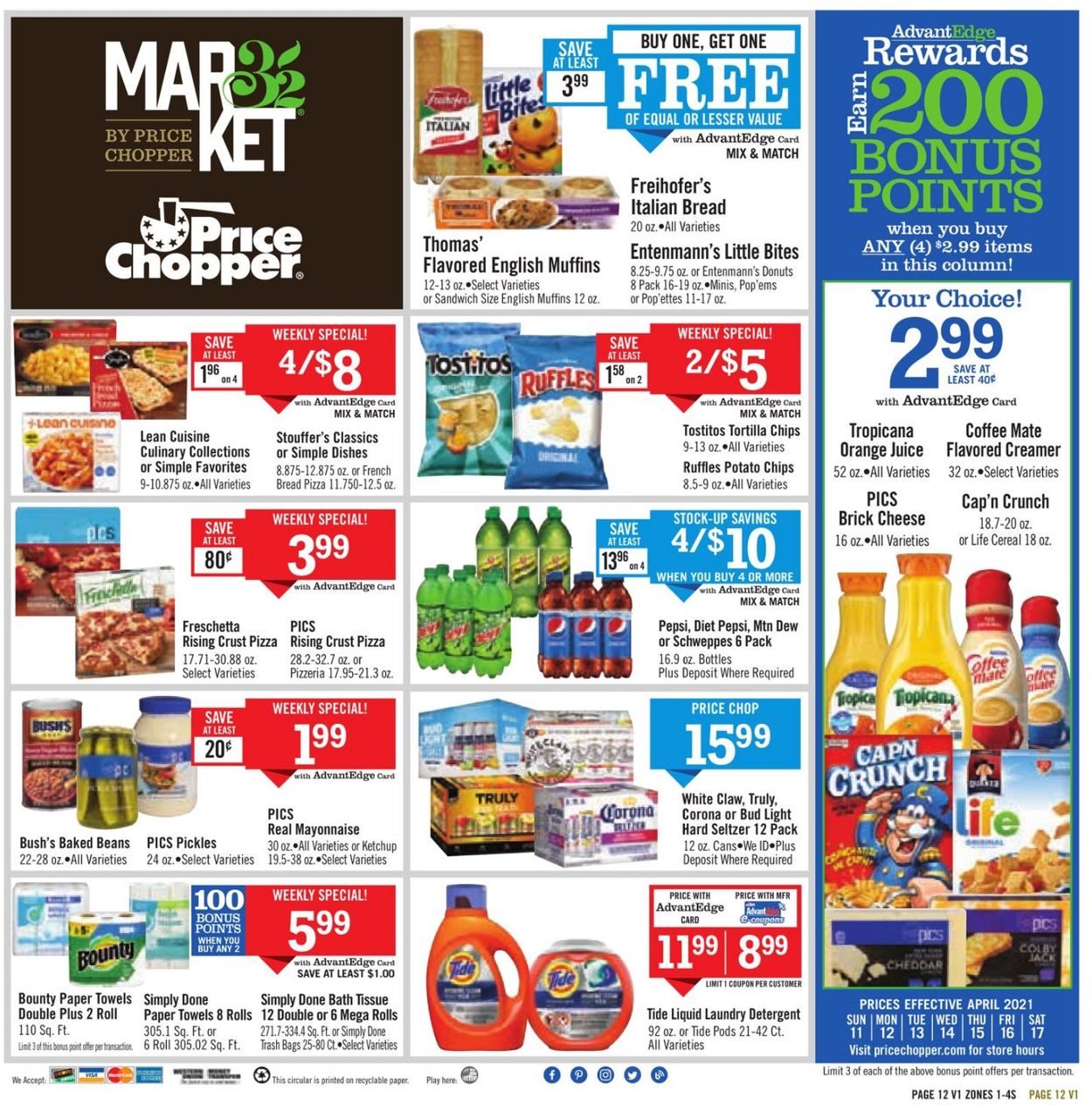 Catalogue Price Chopper from 04/11/2021