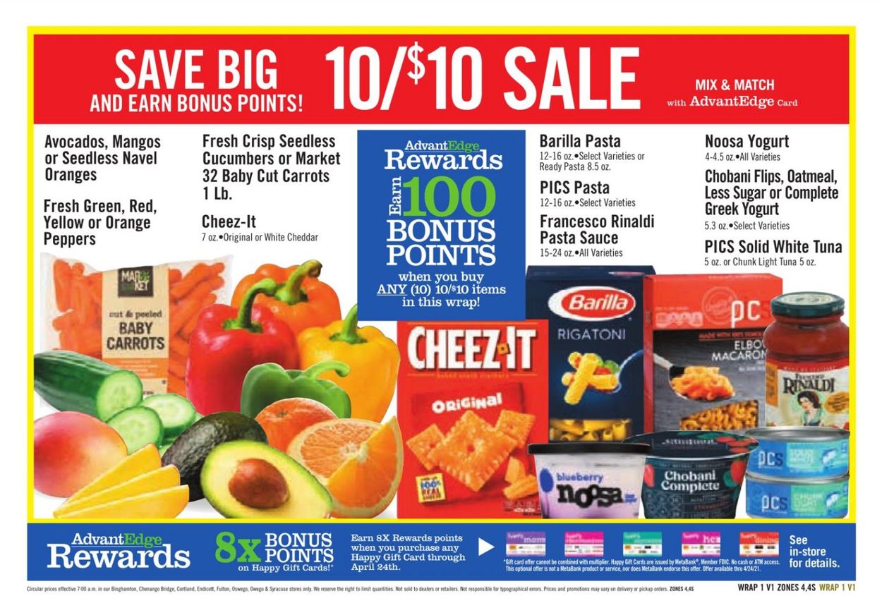 Catalogue Price Chopper from 04/18/2021