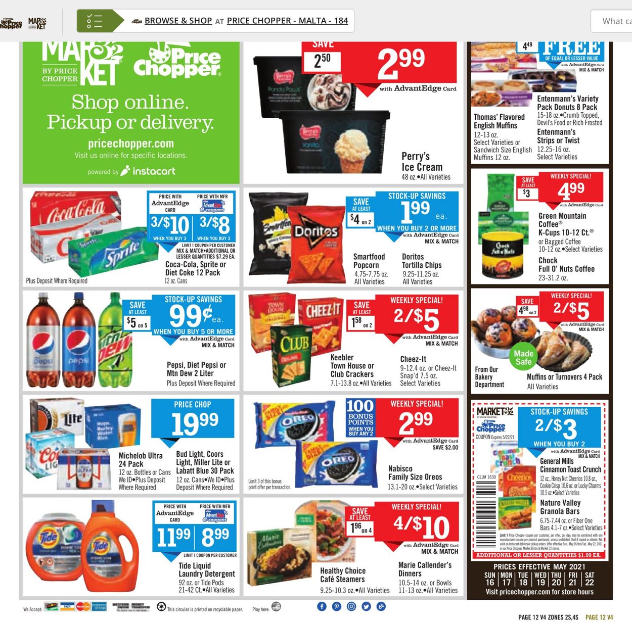 Catalogue Price Chopper from 05/16/2021