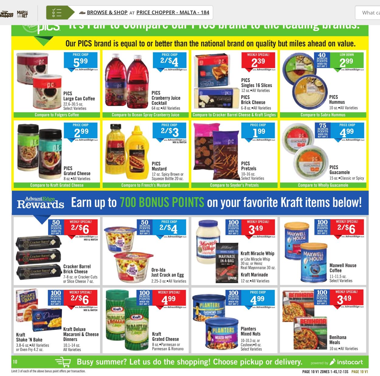 Catalogue Price Chopper from 06/06/2021