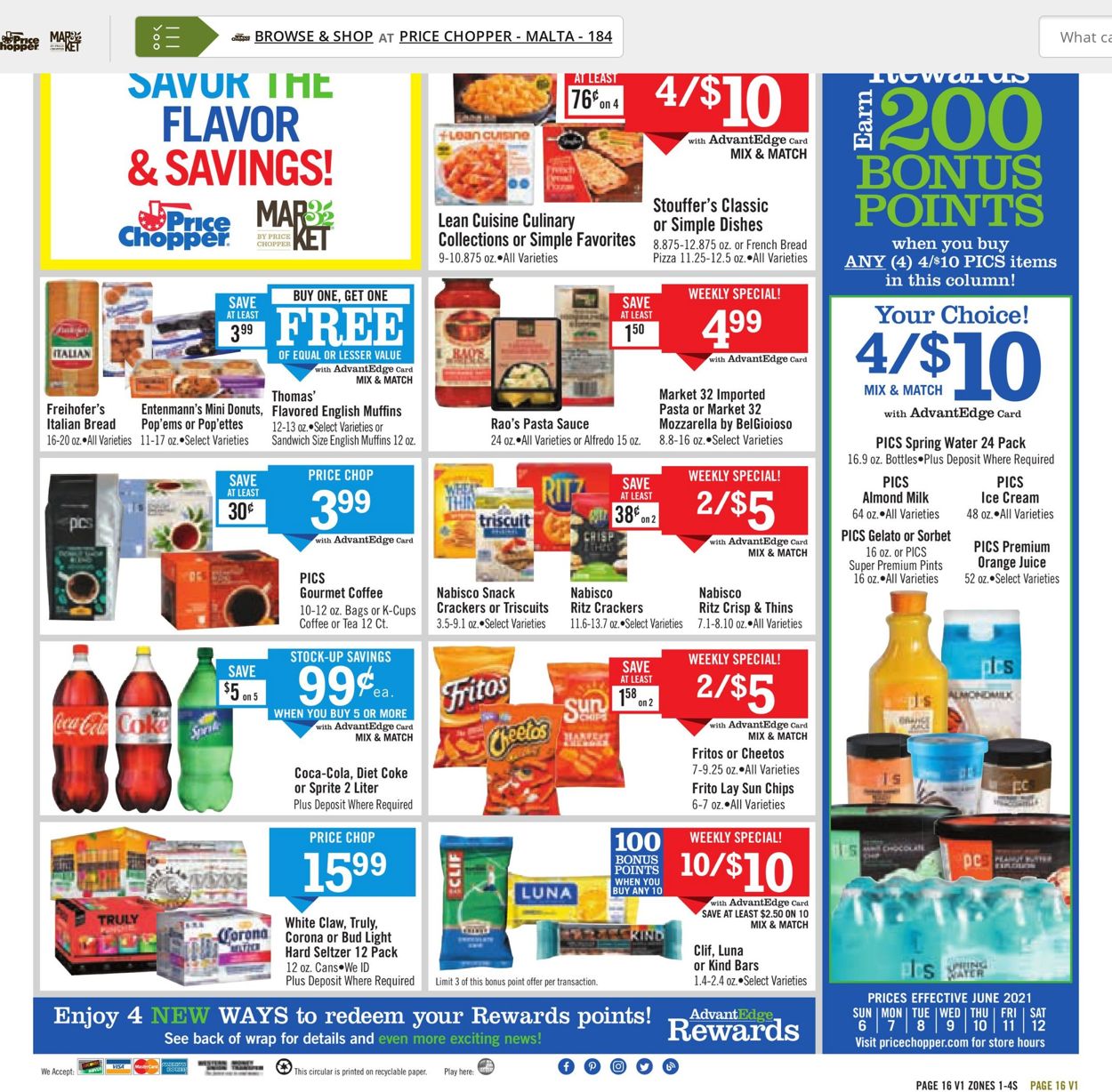Catalogue Price Chopper from 06/06/2021