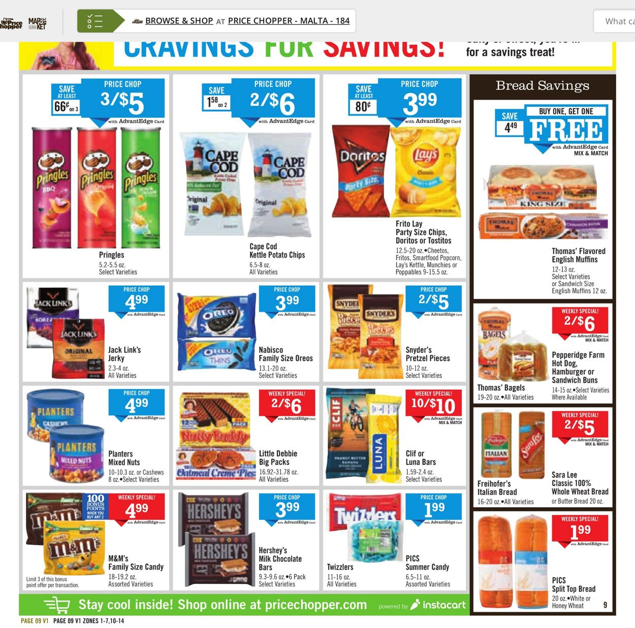 Catalogue Price Chopper from 06/20/2021