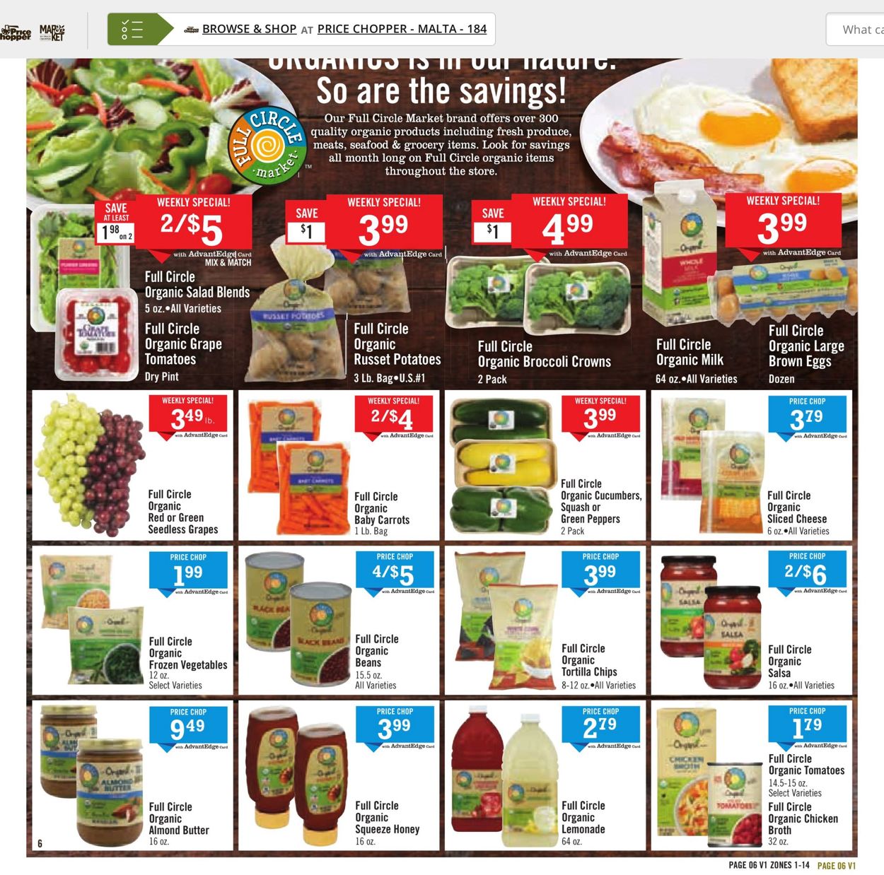 Catalogue Price Chopper from 07/11/2021
