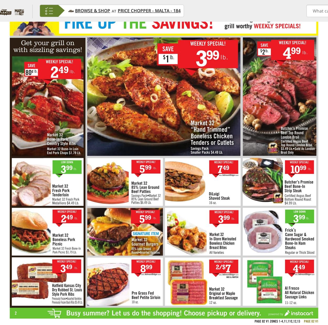 Catalogue Price Chopper from 07/18/2021