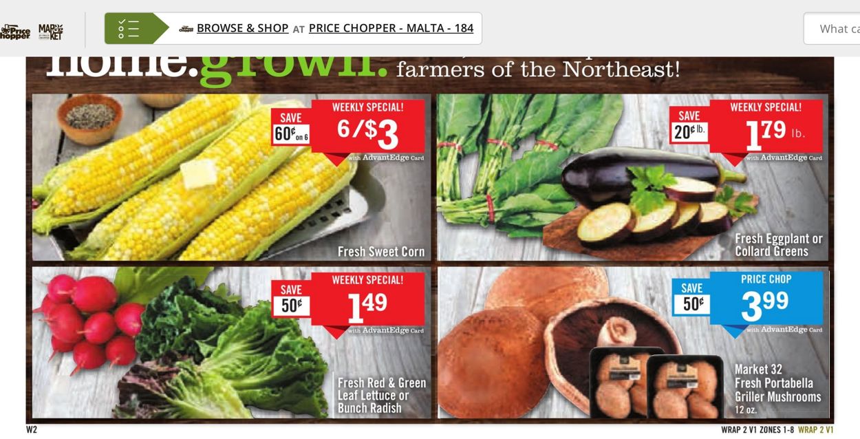 Catalogue Price Chopper from 07/25/2021