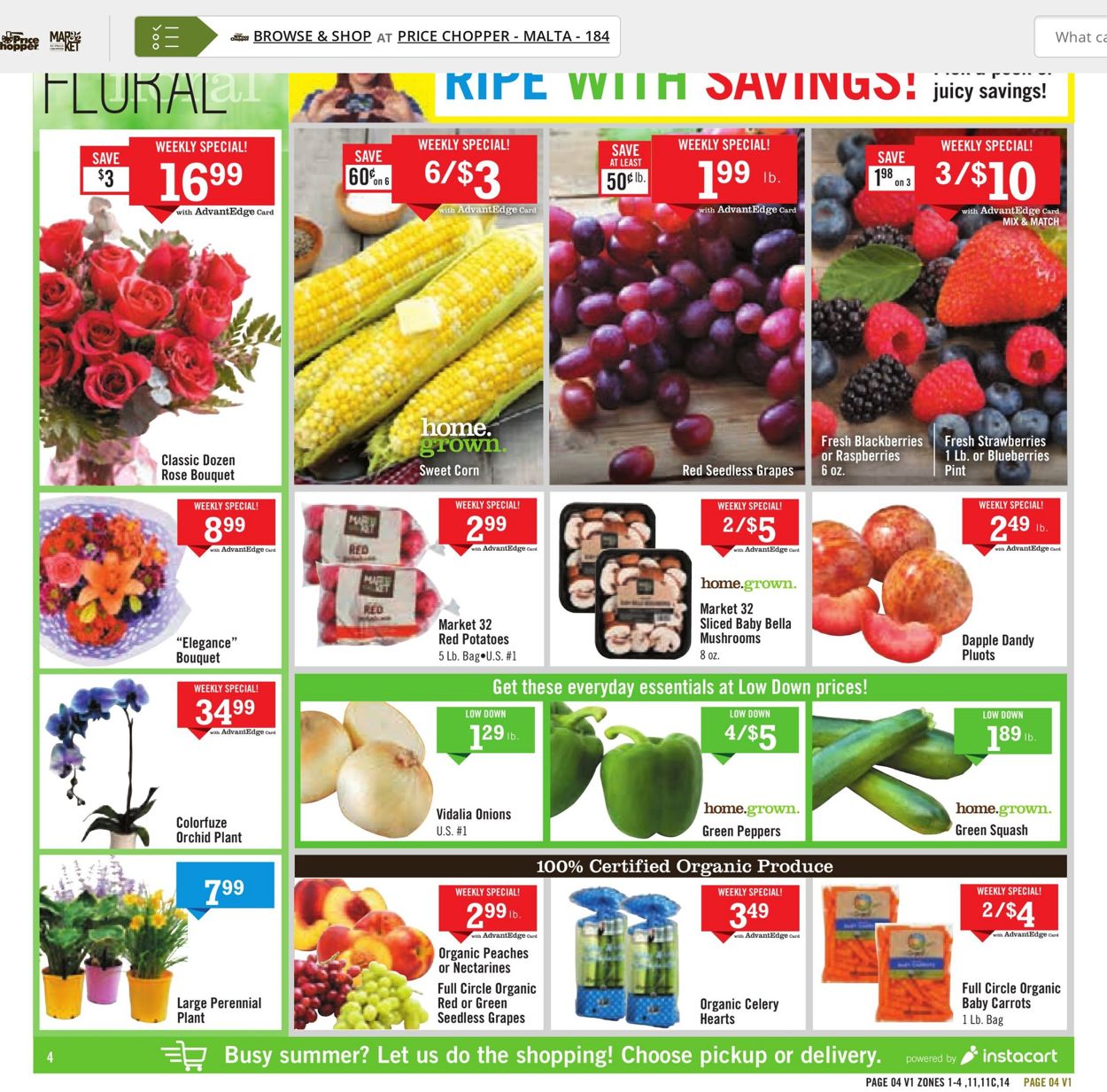 Catalogue Price Chopper from 08/01/2021