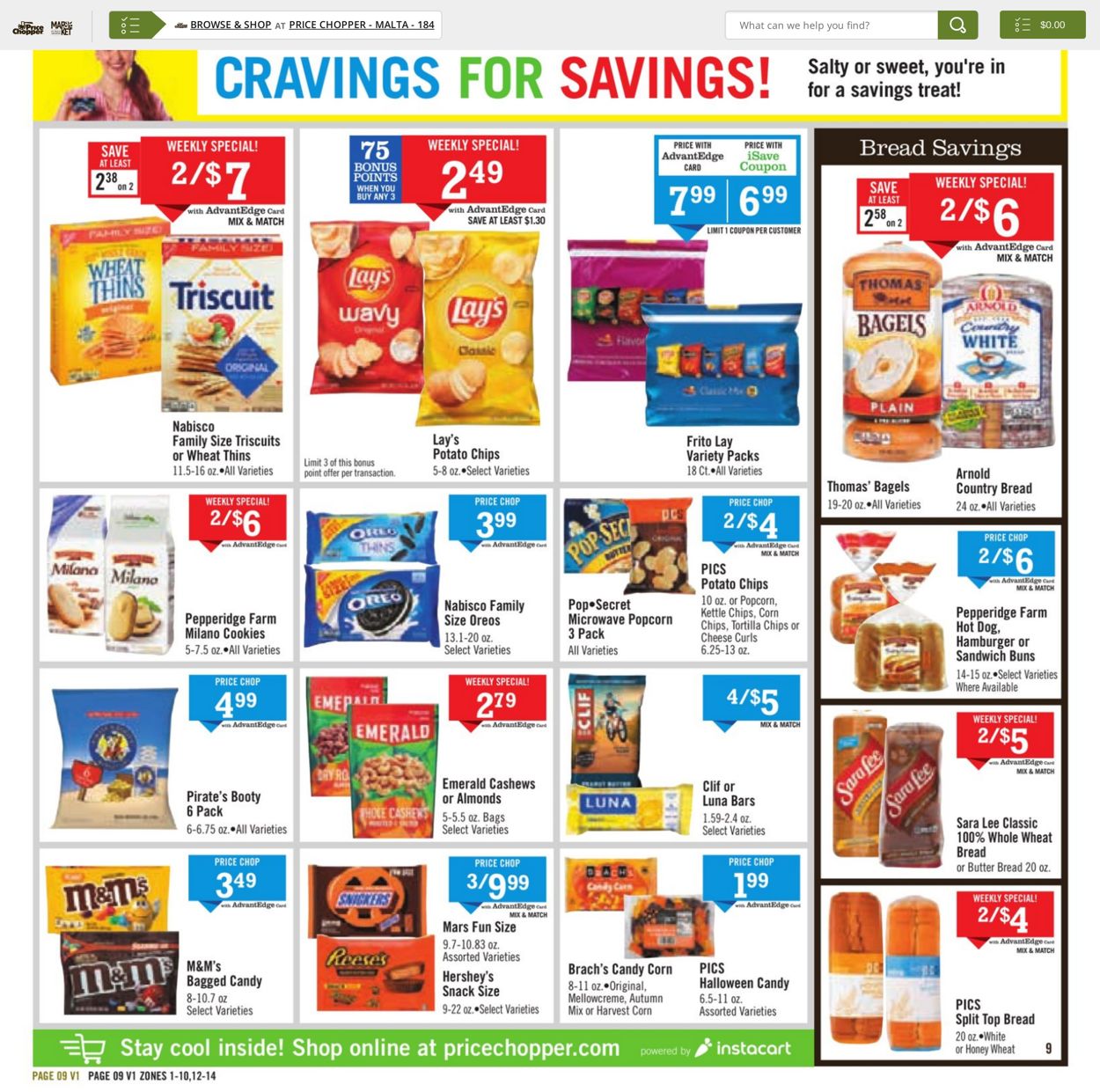 Catalogue Price Chopper from 08/15/2021